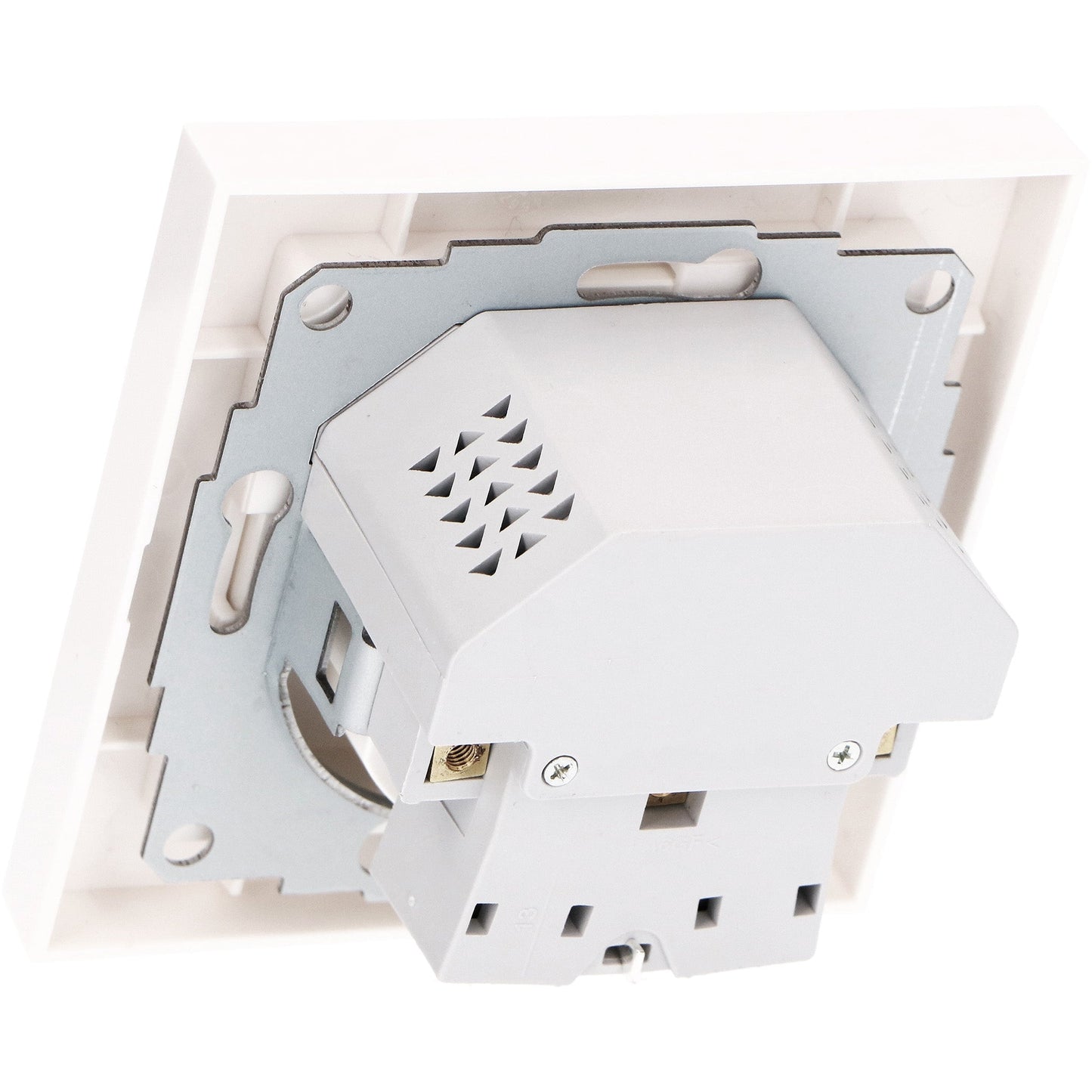 ProCharge Wandcontactdoos met 2 USB snelladers - Universeel - Wit - RAL9010