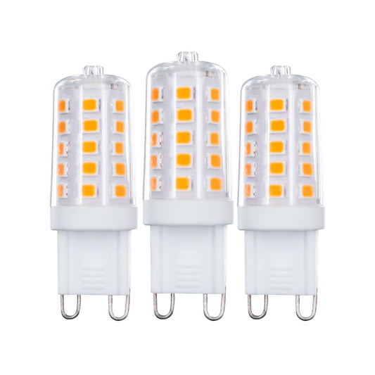 ProDim LED Steeklamp G9 - Dimbaar warm wit licht - 220-240V - 3.5W (28W) - 3 lampjes