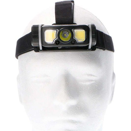 Professional LED Hoofdlamp op accu met zoomfunctie - Oplaadbaar - IP44 - Dimbaar - 250 lm