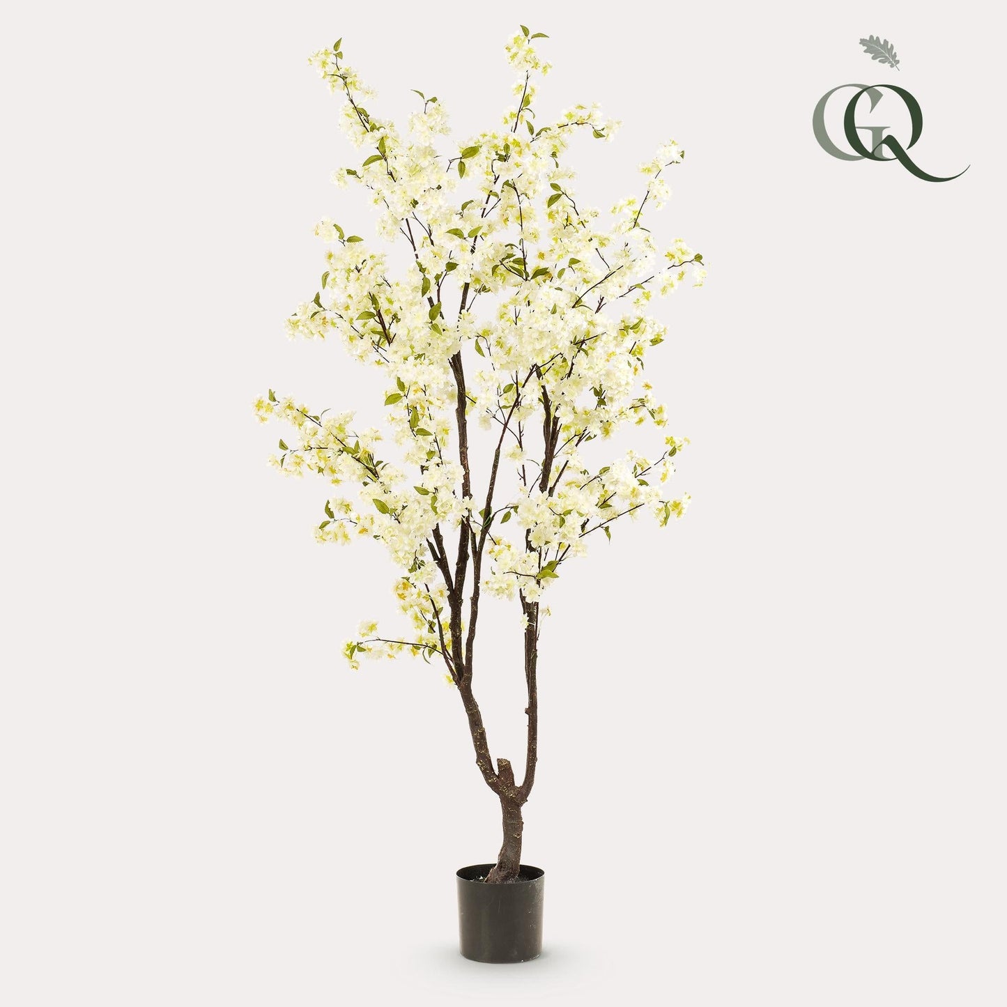 Kunstplant - Kersenbloesem - Wit - 210cm