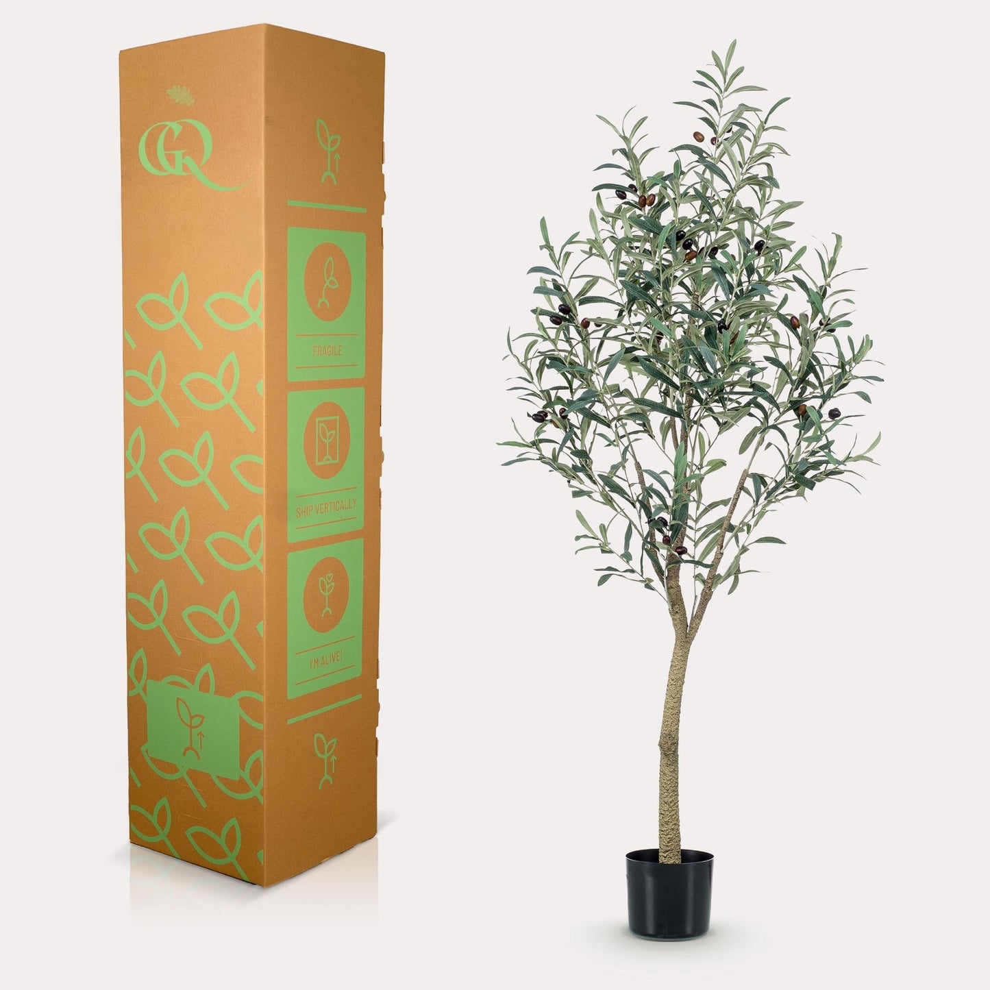 Kunst Olijfboom -  Olea europaea - Olijfboom - 140cm