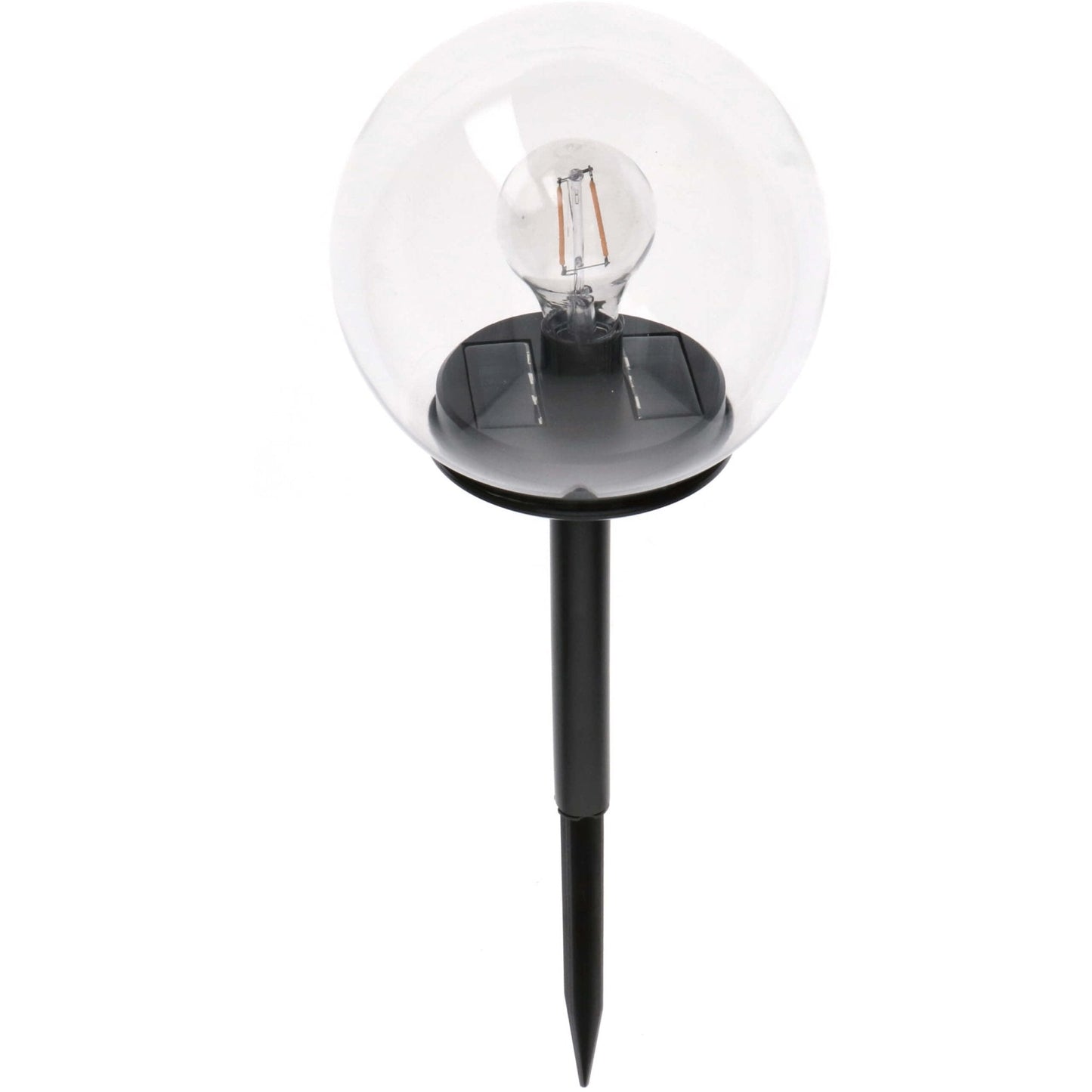 Vintage Solar Priklamp met sensor - Automatisch aan/uit - Warm wit licht - IP44 - 54 cm