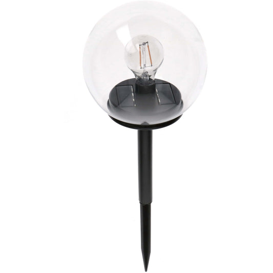 Vintage Solar Priklamp met sensor - Automatisch aan/uit - Warm wit licht - IP44 - 54 cm